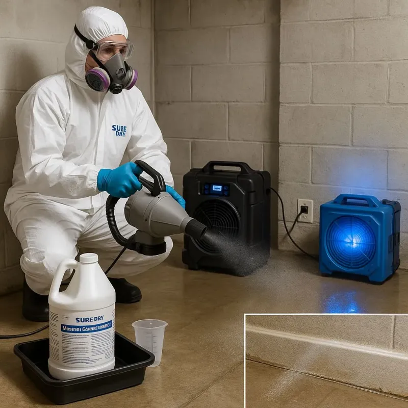 Sanitization and Odor Removal process in San Marino, CA