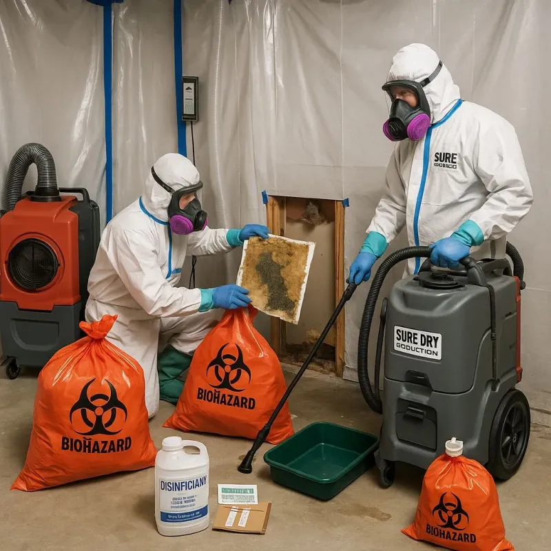 Contaminated Water Handling Protocols process in San Marino, CA