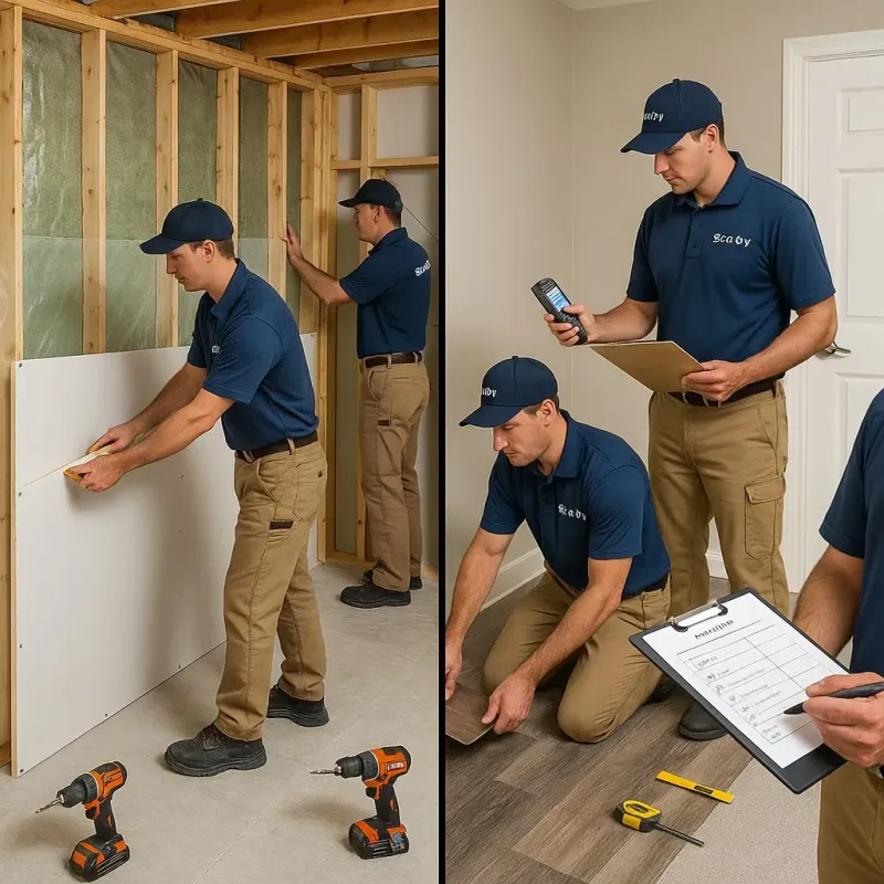 Repairs and Reconstruction process in San Marino, CA